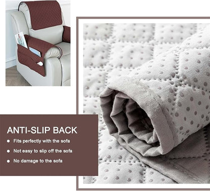 Waterproof Sofa Armrest Cover Headrest Cover - Image 4