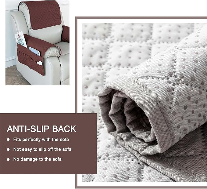 Waterproof Sofa Armrest Cover Headrest Cover - Image 4