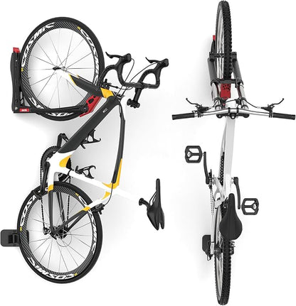 TORACK BIKEPAL Space Saving Wall Mounted Swivel Bike Racks, Vertical Bike Wall - Image 9
