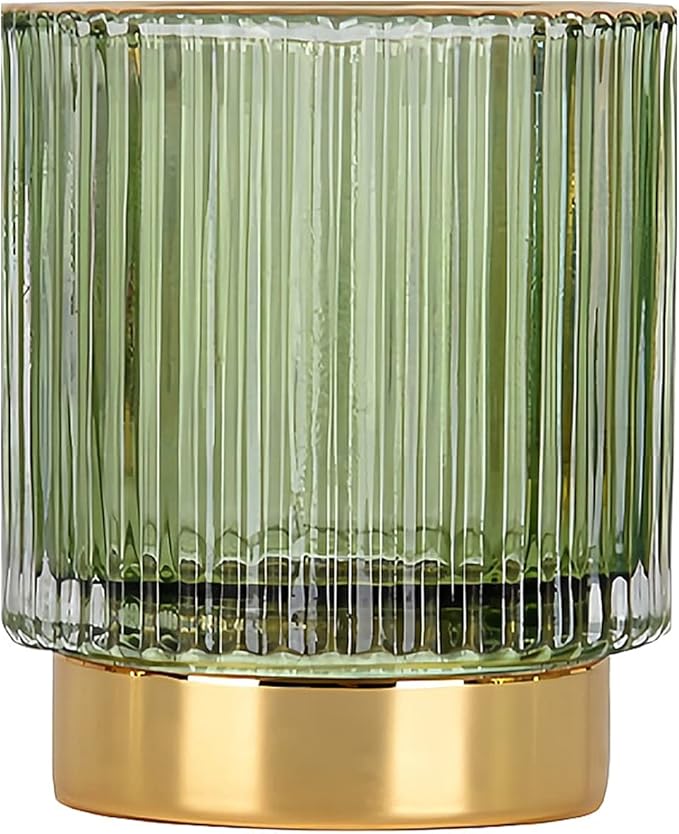 DASITON Makeup Brush holder Organizer, Crystal Cosmetic Makeup Brush Glass by DASITON