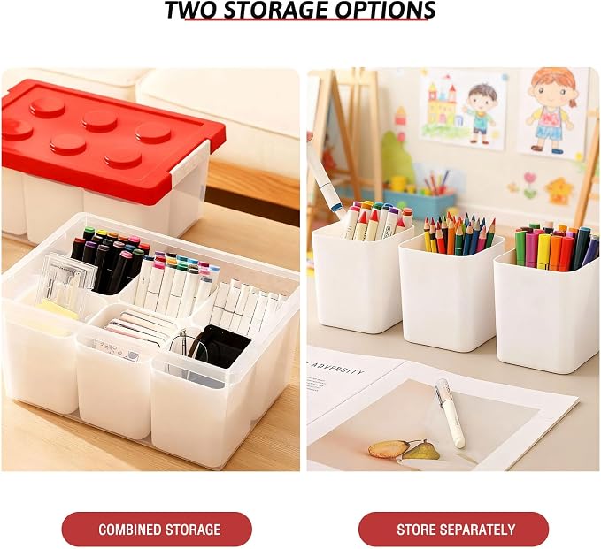 loobuu Plastic Storage Bins - Image 4