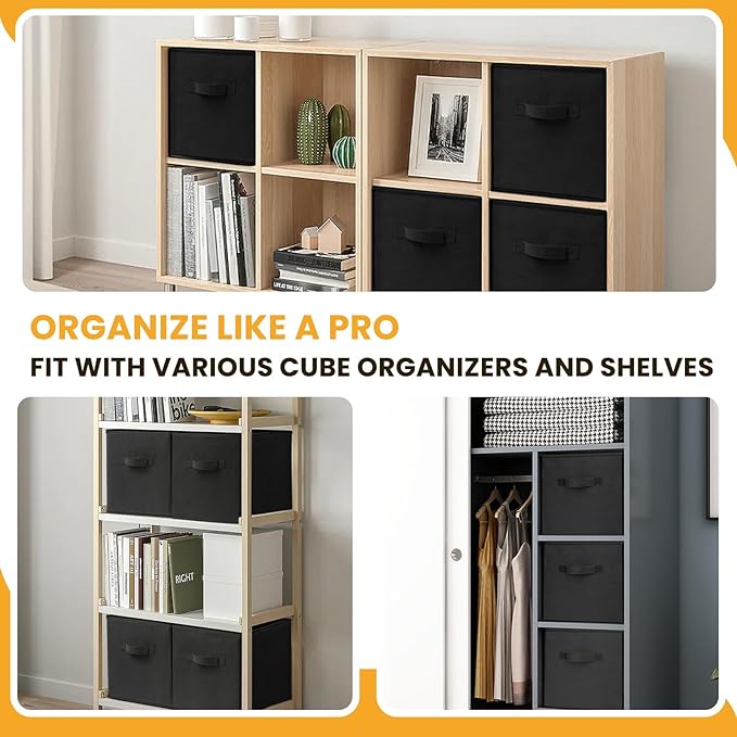 Large Storage Cubes- 13 Inch Cube Storage Bins - Image 3