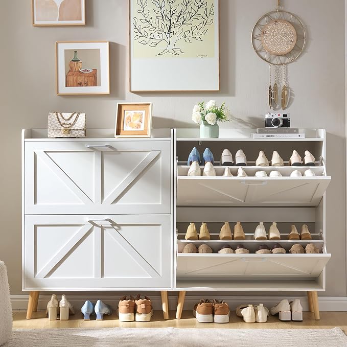 LEYAOYAO Shoe Cabinet Storage for Entryway - Image 6