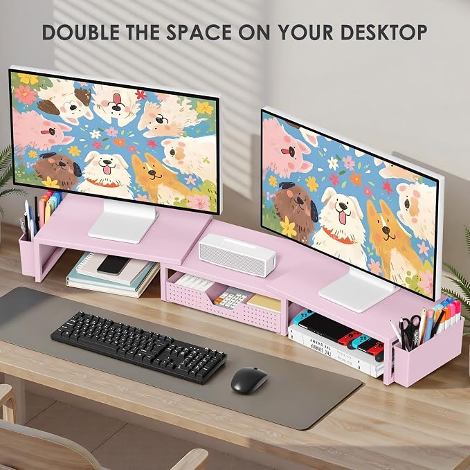 OPNICE Pink Desk Organizers and Accessories - Image 4