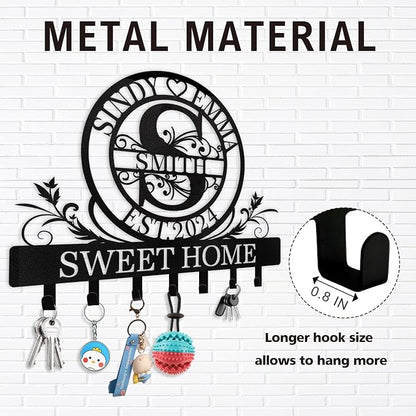 Personalized Key Holder for Wall - Image 8