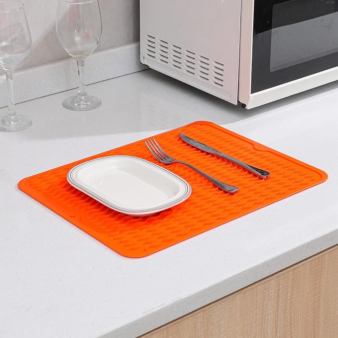 Silicone Dish Drying Mat for Multiple Usage, Easy clean, Eco-friendly, - Image 8