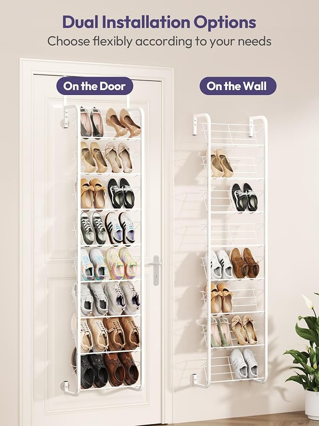 SWTYMIKI Over the Door Shoe Organizer - Image 6