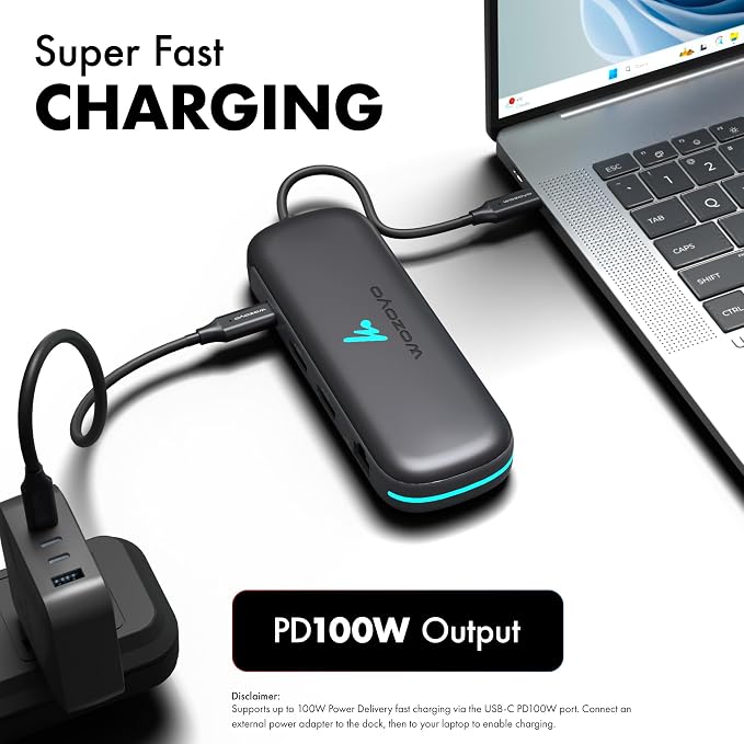 Type C 9 in 1 Wozoyo Docking Station - Image 6