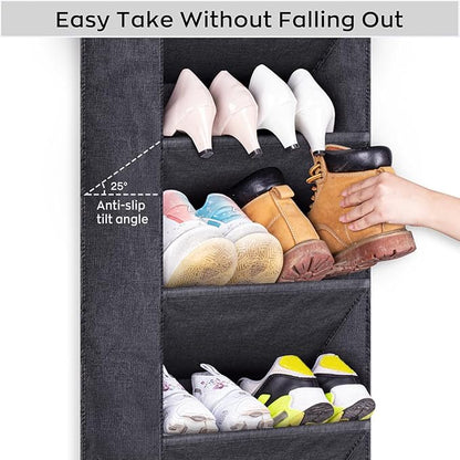 SLEEPING LAMB Over The Door Shoe Organizer - Image 5