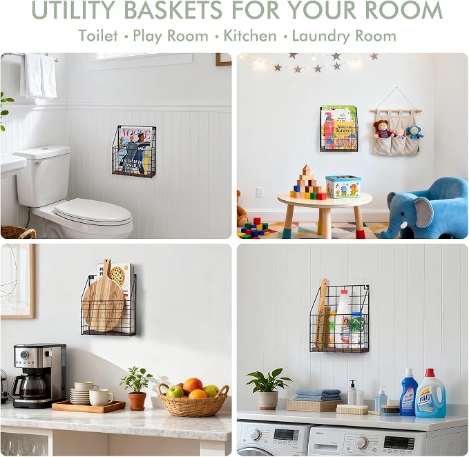 Mail Holder Magazine Basket - Image 5
