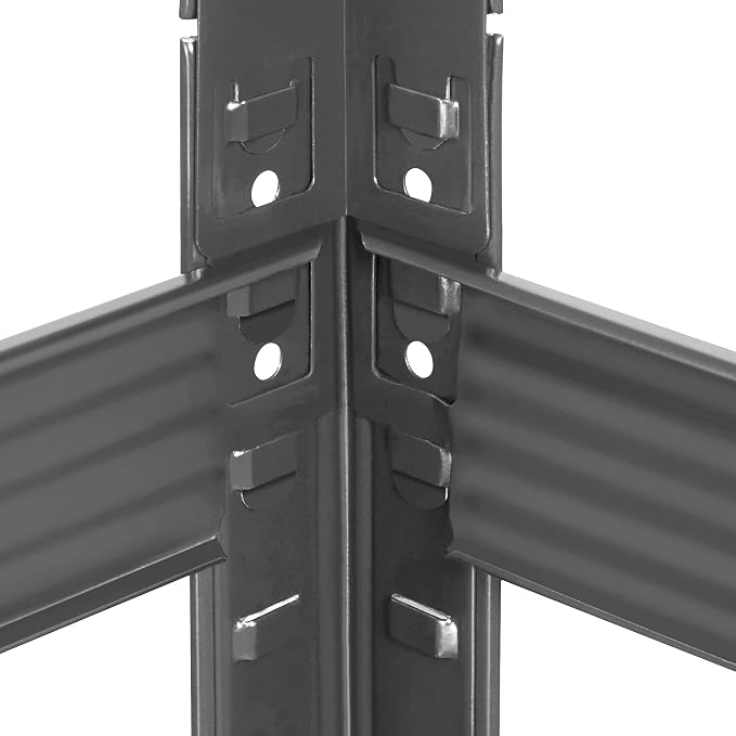 Topeakmart 5-Tier Garage Storage Shelving Unit Adjustable Metal Shelves Heavy - Image 8