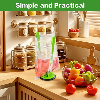 4 Pcs Baggy Rack Freezer Bag Holder Stand - Image 5