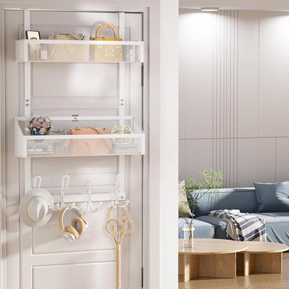 12-Hook Over Door Organizer by Upesitom