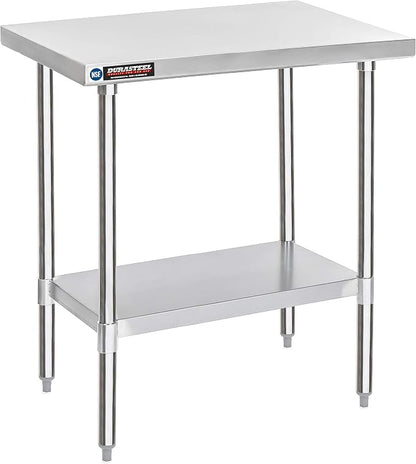 DuraSteel 30x36 Stainless Steel Work Table by DuraSteel