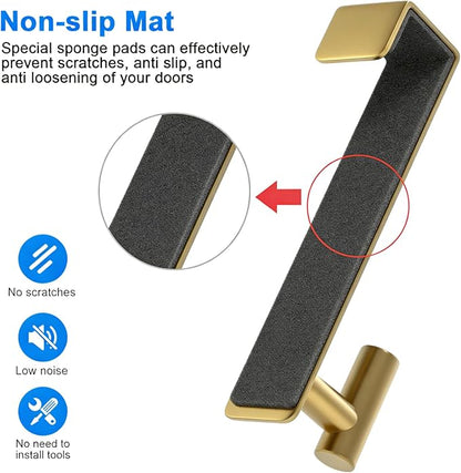 PMMASTO 2-Pack Over The Door Hooks - Image 3