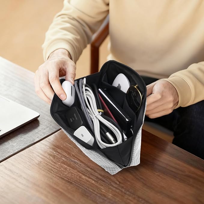 simtoper Electronic Organizer Travel Case – Waterproof Cable Bag - Image 5