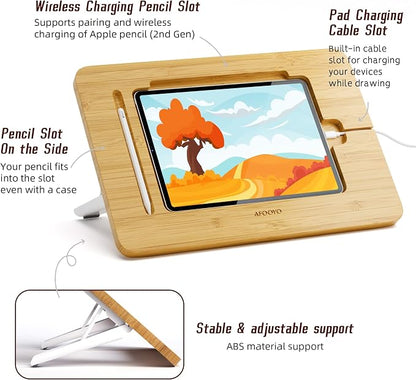 Wooden Tablet Drawing Stand - Image 4