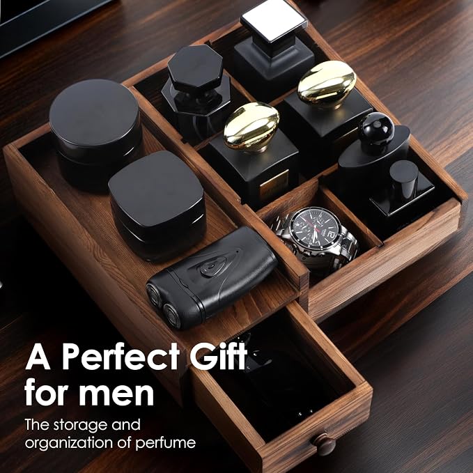 Cologne Organizer For Men, Perfume Organizer, Bathroom Organizers, Coffee - Image 5