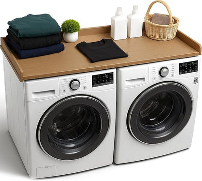 No-Installation HDPE Washer Dryer Countertop – Non-Slip, Anti-Scratch Laundry by ChallengeUS