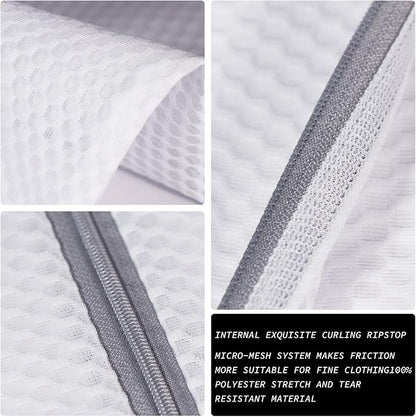 5Pcs Durable Honeycomb Mesh Laundry Bags - Image 4