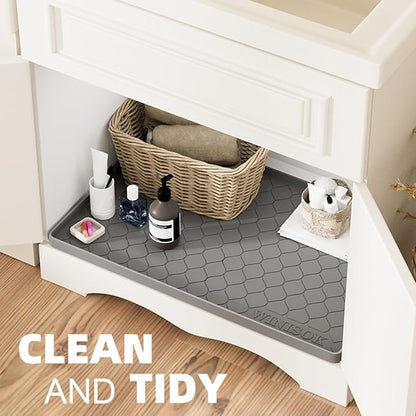 Silicone Under Sink Mat 28" x 19", kitchen Essentials and Gadgets, Shelf liner - Image 4