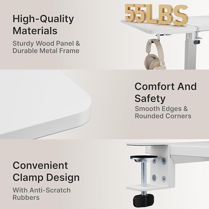 Desk Extender Tray, Desk Extension - Image 3