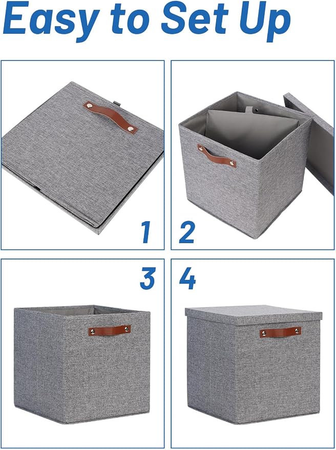 Temary Fabric Storage Bins - Image 6