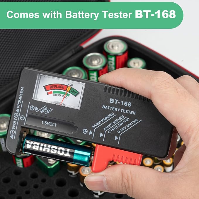 Battery Organizer Storage Case - Image 2