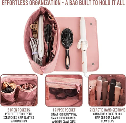 BAREFOOT CARIBOU Hair Tools Travel Bag and Heat Resistant Mat - Image 7