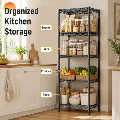 GRANNY SAYS 5-Tier Narrow Storage Shelves - Image 5