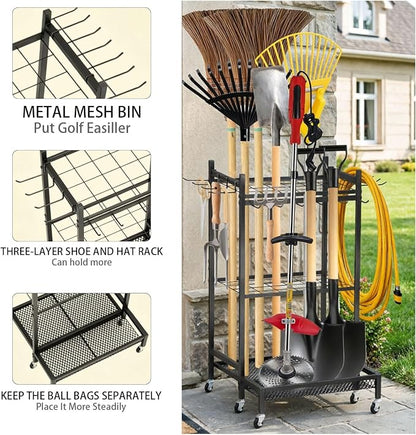 Garden Tool Organizer Rack - Image 5