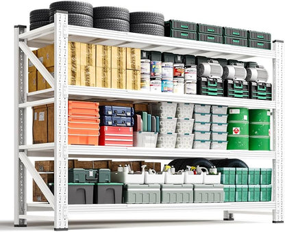 Letaya 4000LBS Storage Shelves Heavy Duty, 4 Tier Adjustable Utility Rack Shelf by LetayaMetalCabinets