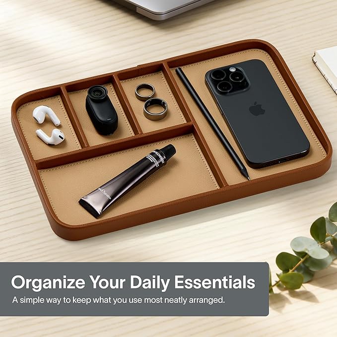 Nordik Leather Valet Tray - Image 2