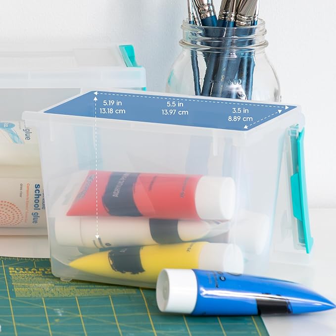 IRIS USA 2 Qt. Craft Storage Bins - Image 3