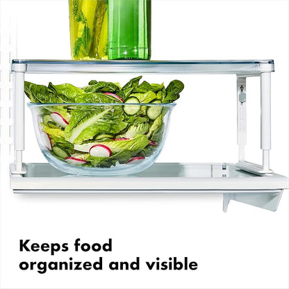 OXO Good Grips Adjustable Fridge Shelf Riser - Image 5