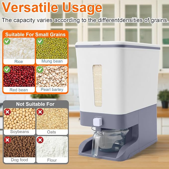 Mity rain Rice Dispenser 20 Lbs - Image 4