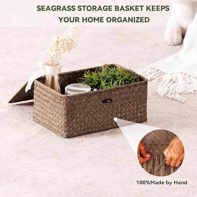 Nonam Seagrass Storage Baskets - Image 4
