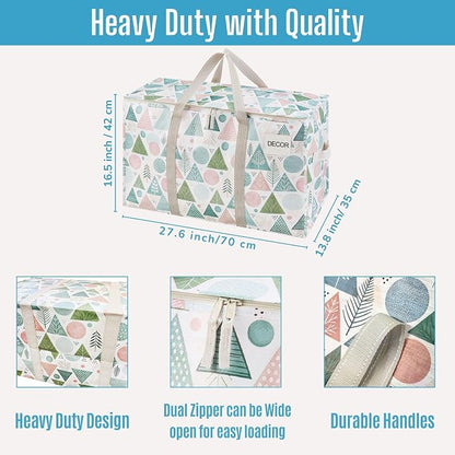 VENO 2 Pack Moving Bags and Large Christmas Storage Bins - Image 3