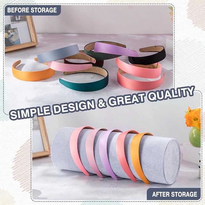 Geetery 2 Pcs Vertical Headband Holder Organizer Hairband Display Stand - Image 4