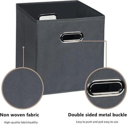 Fabric Cloth Storage Bins, Fabric Cube Organizer - Image 3