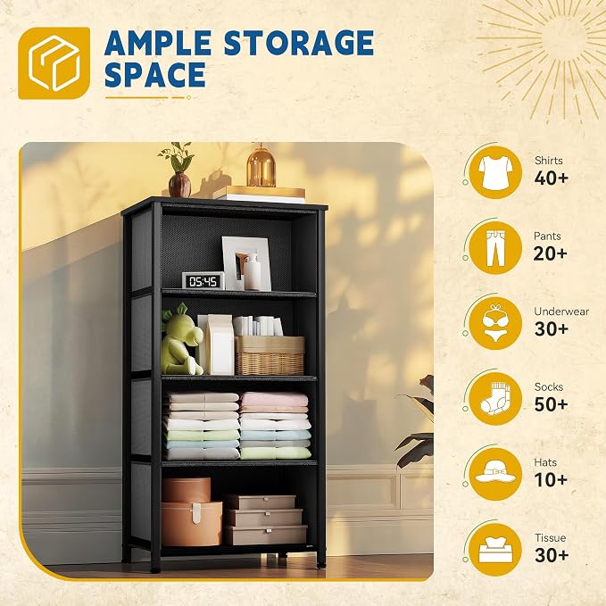 DWVO Storage Tower with 4 Drawers - Image 6