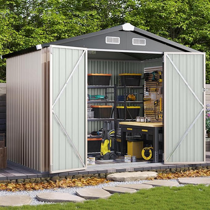 Aoxun 8'x6' Outdoor Storage Shed by Aoxun