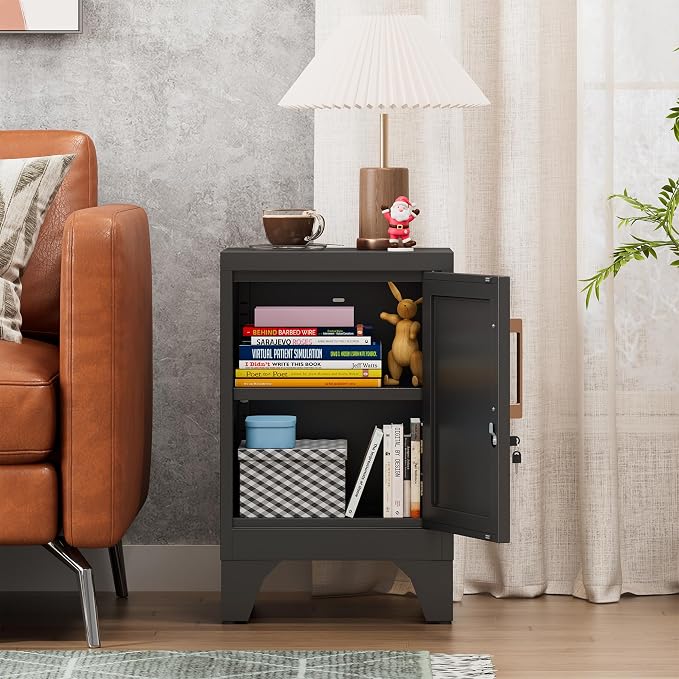 23.6" H Metal Locker Storage Cabinet, Metal Cabinets - Image 7