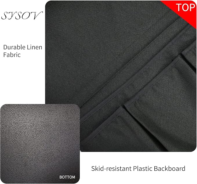 Bedside Caddy Bedside Storage Organizer Magazine Phone Tablet iPad Remote Holder - Image 2