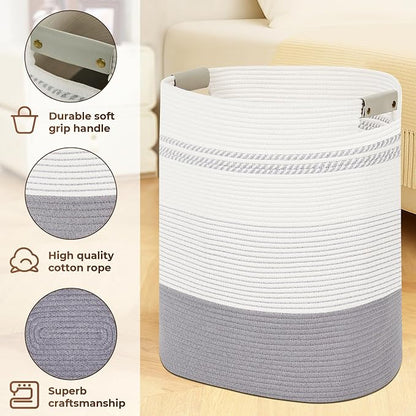 Laundry Basket with Handles - Image 4