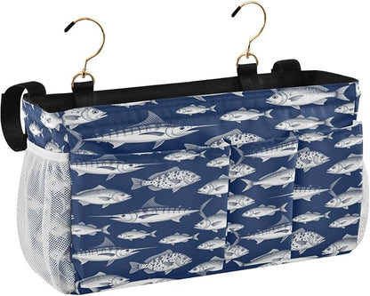 Bedside pouching Organizer Storage Bag Dorm Bed - Image 2