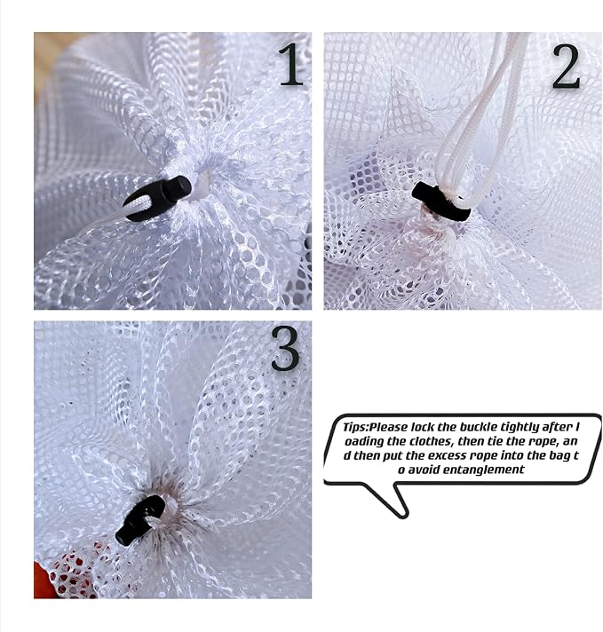 Small Commercial Mesh Laundry Bag - Image 4