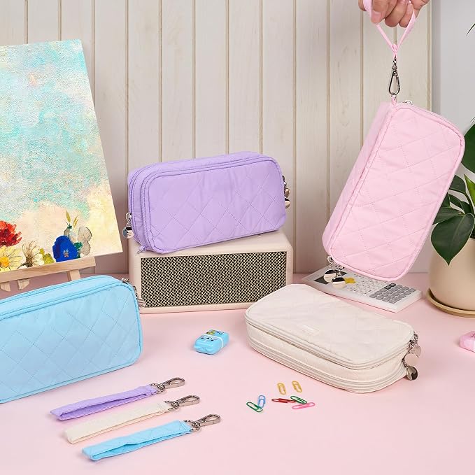 Sooez Large Pencil Case Pouch, Extra Big Pencil Bag - Image 7