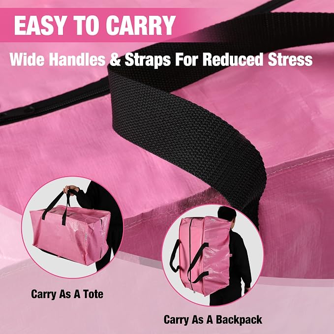 WORKPRO 6 Pack Extra Large Moving Bags - Image 4