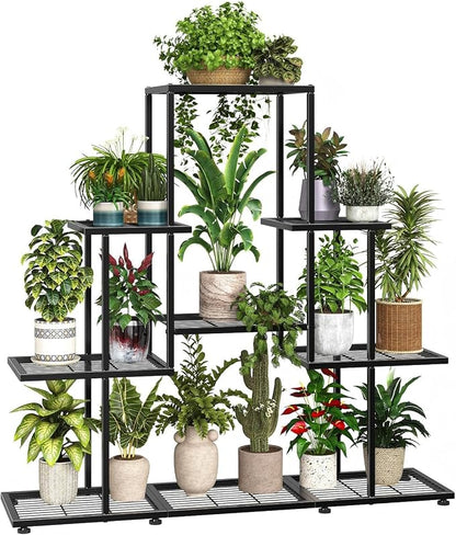 Ekisemio 5 Tier Metal Plant Stand by Ekisemio